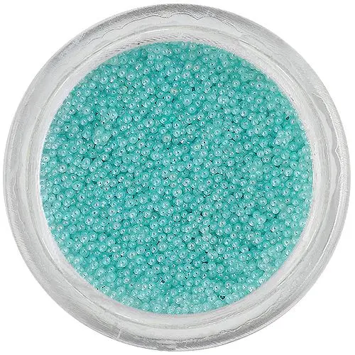 Pearls for nails 0,5mm - light blue