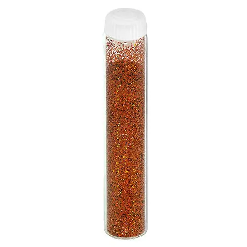 Nail art glitter powder - brown, hologram