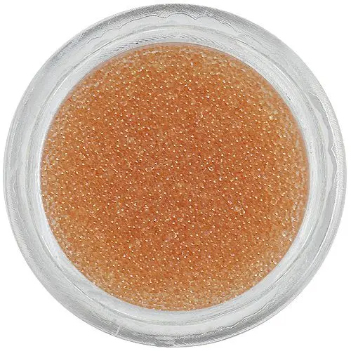 Nail art decorations - light brown pearls 0,5mm