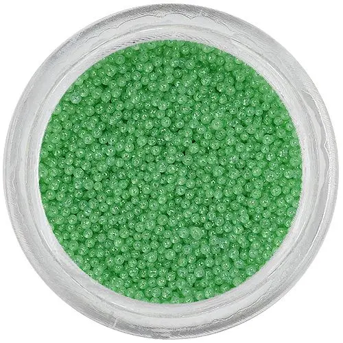 Pearls for nails 0,5mm - light green