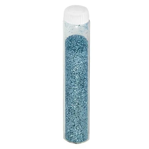 Nail art powder - dark blue, metallic