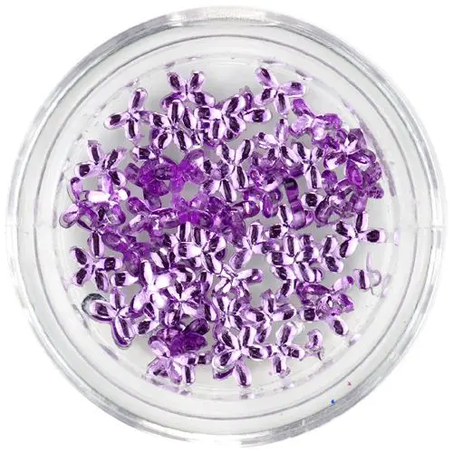 Light purple rhinestones for nails - ribbons