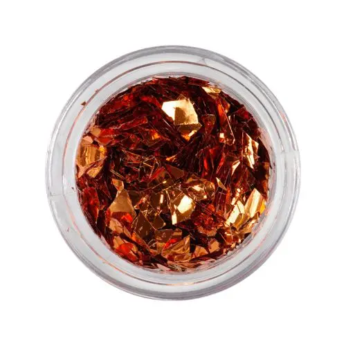 Randomly shaped large confetti – copper