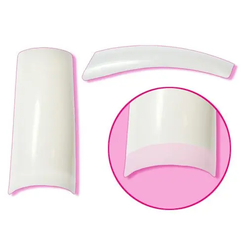 Nail tips n.1 - Royal Salon White, 50pcs
