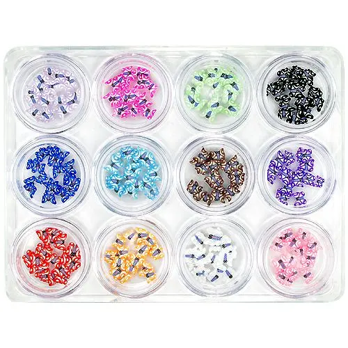 12pcs decorative kit - Fimo Nail Art, 5g