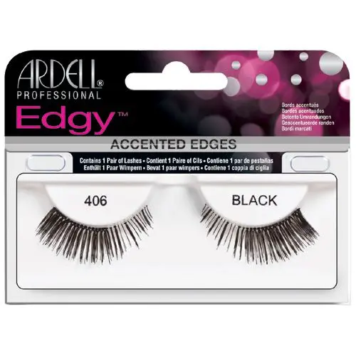 Fake Eyelashes - Black 406