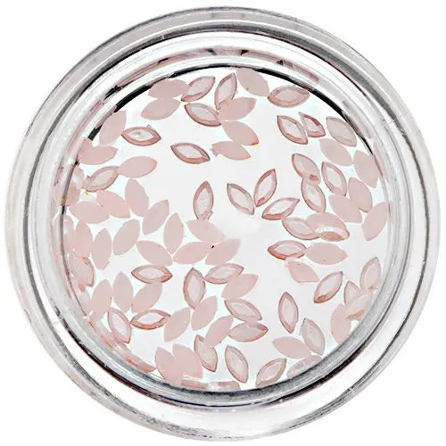 Pearl Decorations in Oval Shape - Soft Pink