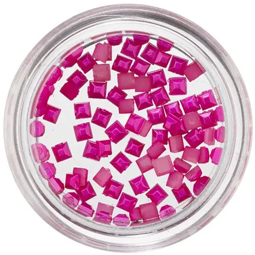 Pearlescent Squares for Nails - Cyclamen