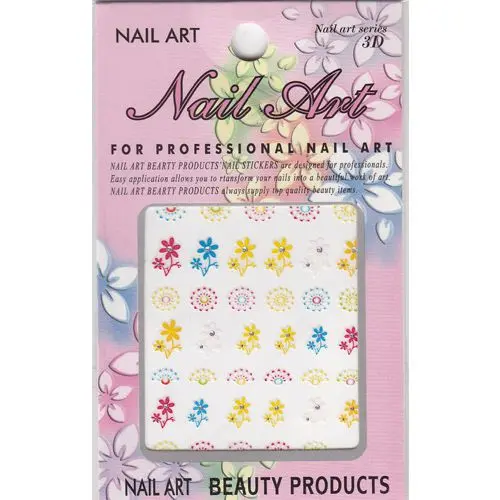 Flowers - 3D self-adhesive stickers