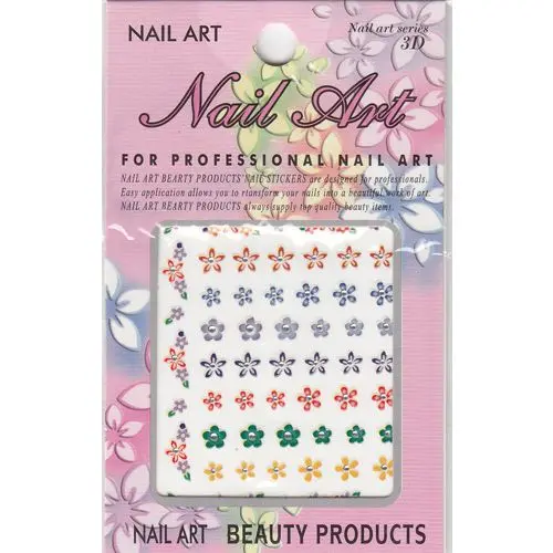 Flower mix - 3D sticker