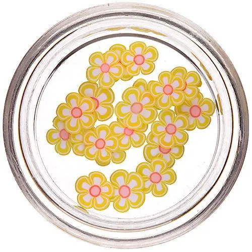 Cut Flowers - Fimo Nail Art