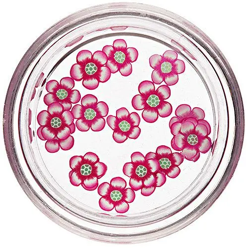 Fimo Flower Slices for Nail Decoration