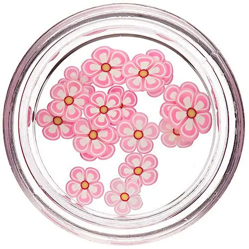 Cut Flowers - Fimo Nail Art