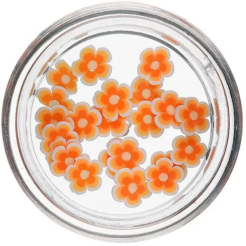Flower Slices - Fimo Nail Art