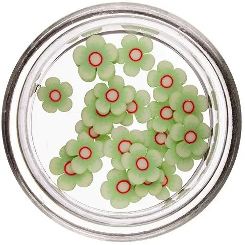 Fimo Nail Decorations - Sliced Flowers