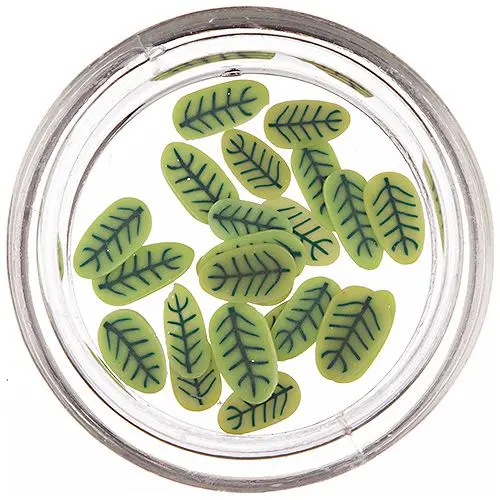 Fimo Nail Art - Cut Leaves