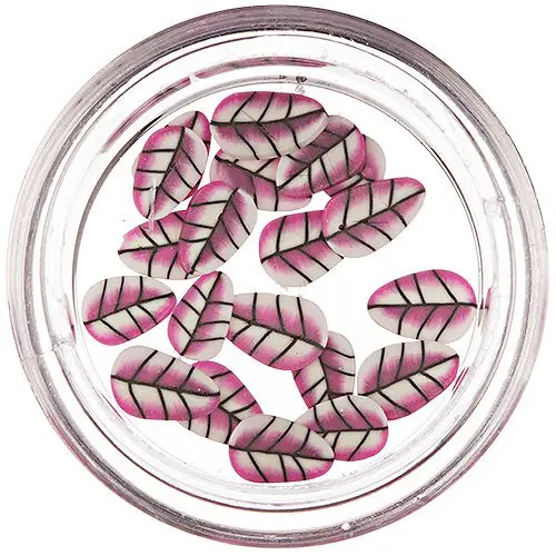 Sliced Leaves - Fimo Nail Art