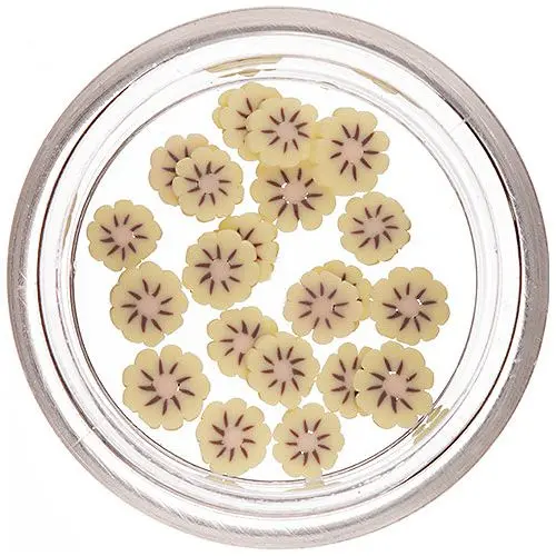 Flower - Sliced Fimo Nail Art