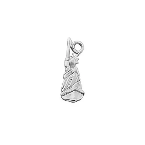 Decorative Piercing in Shape of Statue of Liberty, Silver colour