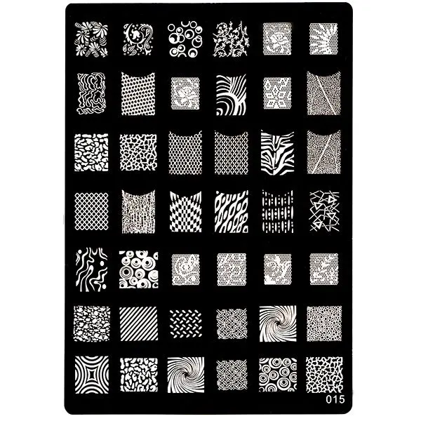 XL Stamping plate for nails 015